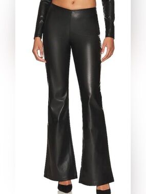 Jules faux leather pants